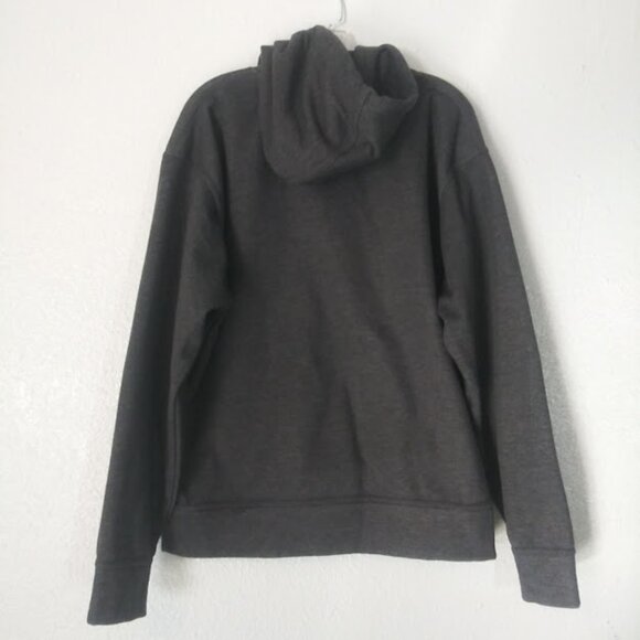 Hype Men's size L gray hooded pull over sweater - Picture 4 of 14